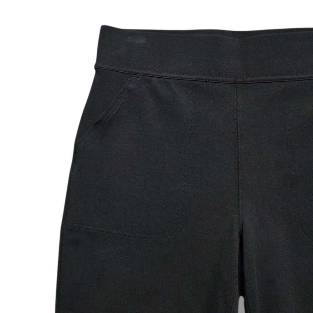 Duluth Trading Co NoGA Naturale Cotton Slim Leg Pant Womens Medium Black - Picture 2 of 9